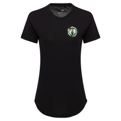 Boston Celtics Sportiqe Women's 2024 NBA Finals Champions King of the Court Phoebe Tri-Blend T-Shirt New