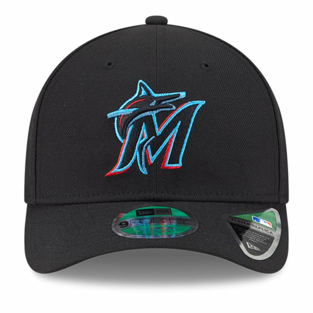 Miami Marlins New Era Player Replica 9FORTY Adjustable Hat | MLB Outlet