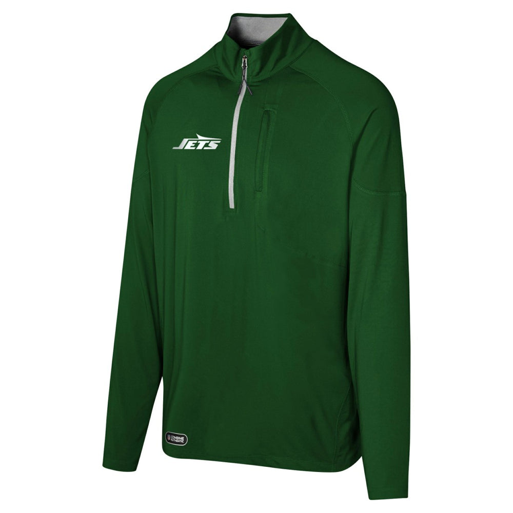 New York Jets  Grind Iron Quarter-Zip Top