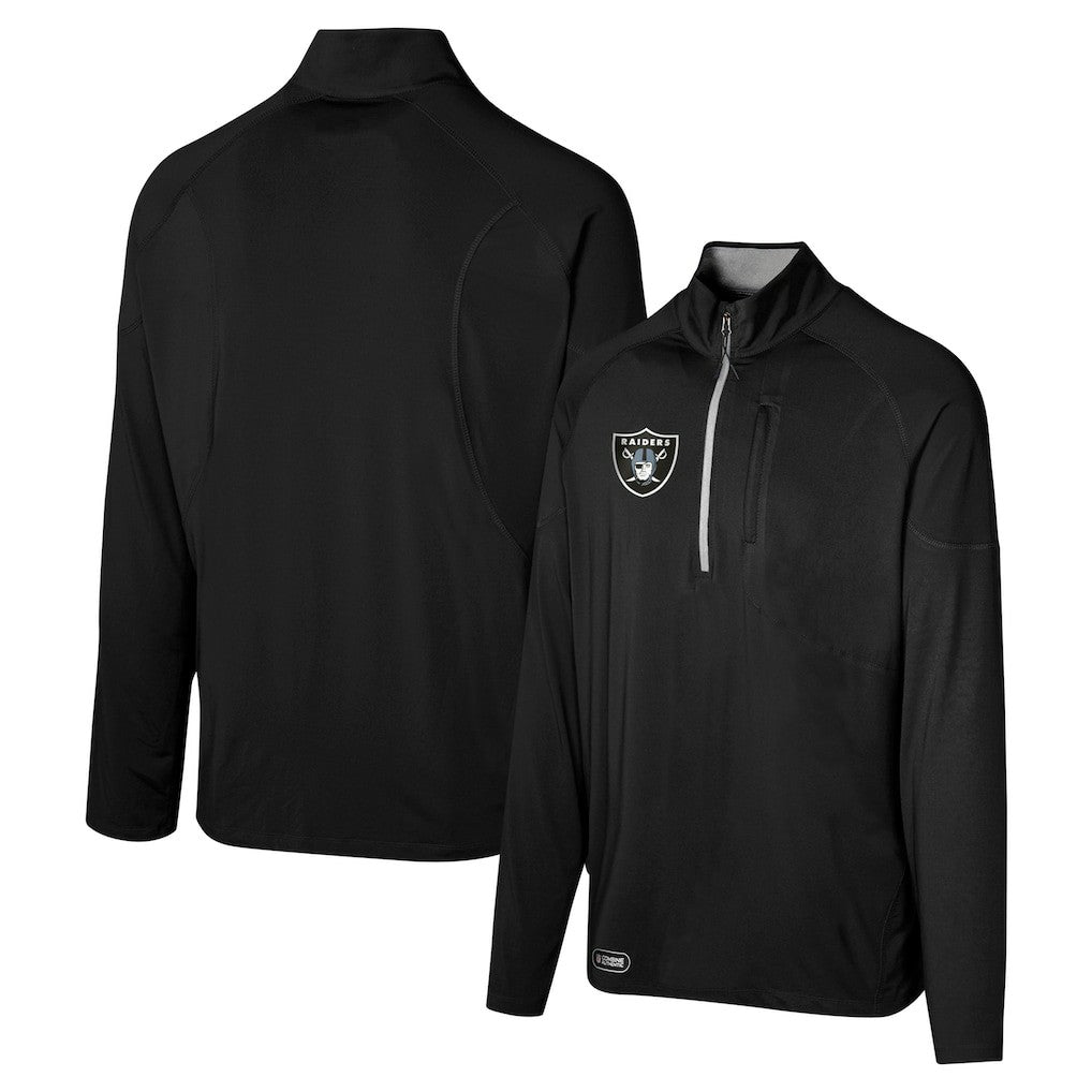 Las Vegas Raiders  Grind Iron Quarter-Zip Top