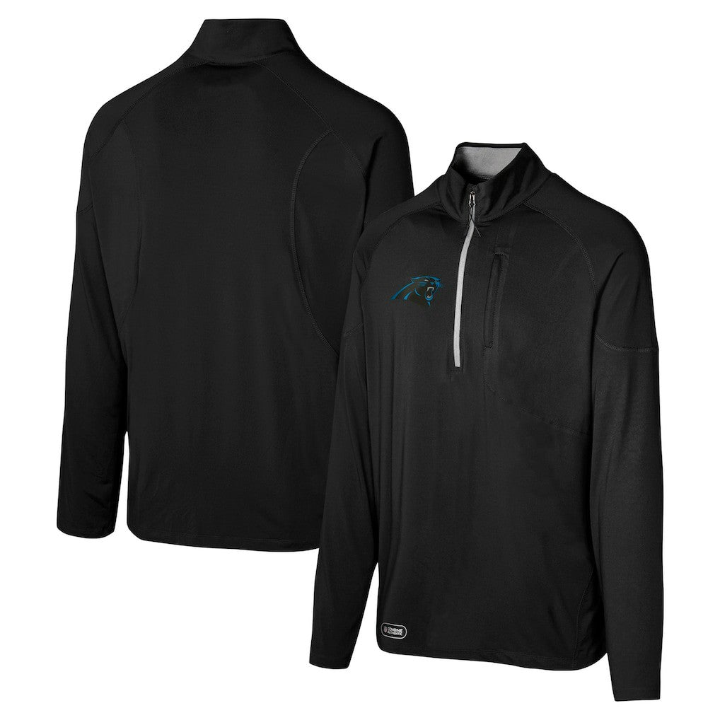 Carolina Panthers  Grind Iron Quarter-Zip Top