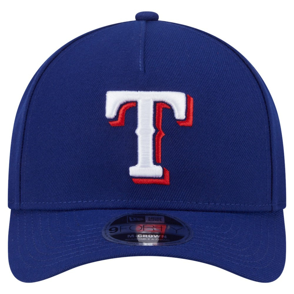 Texas Rangers New Era 9FORTY M-Crown Adjustable Hat | MLB Outlet