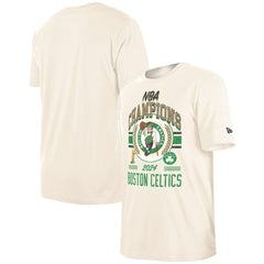 Boston Celtics 2024 NBA Finals Champions Victory Chrome T-Shirt On Sale