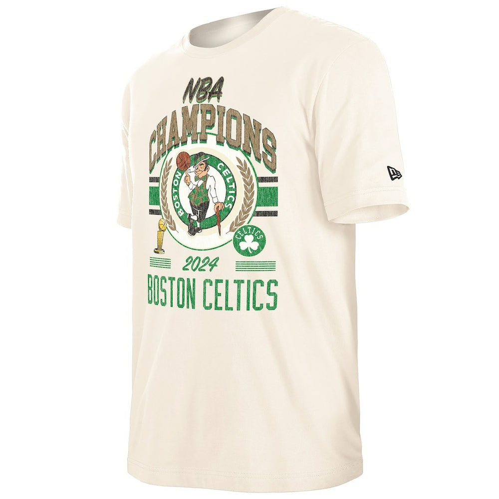 Boston Celtics 2024 NBA Finals Champions Victory Chrome T-Shirt On Sale