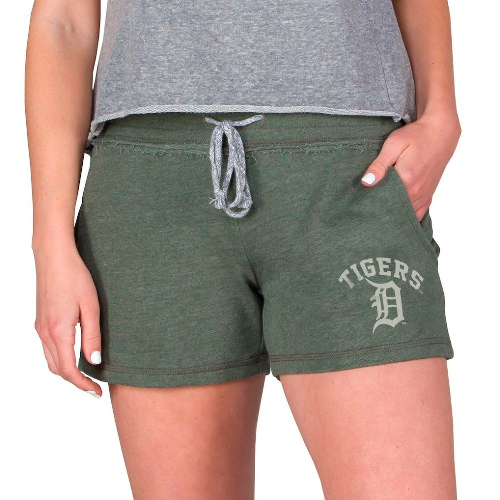 Detroit Tigers Concepts Sport Women's Mainstream French Terry Tri-Blend Shorts | MLB New