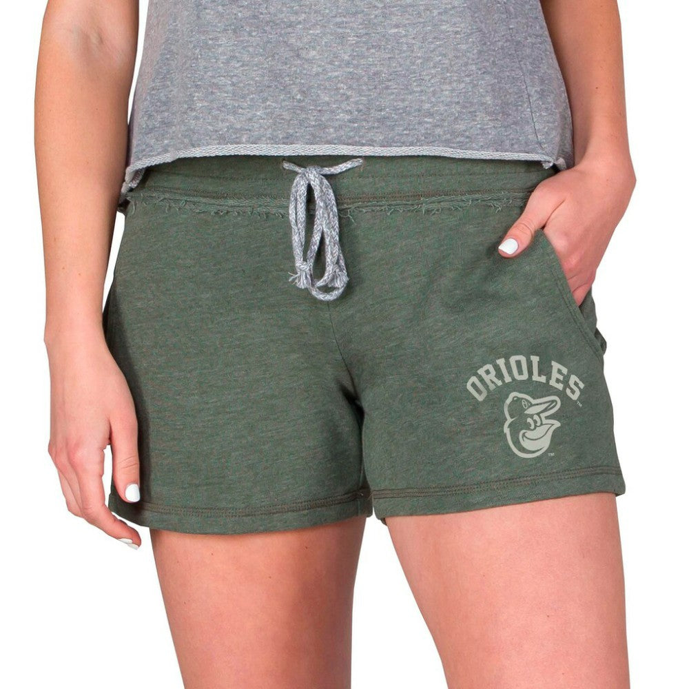 Baltimore Orioles Concepts Sport Women's Mainstream French Terry Tri-Blend Shorts | MLB Discount
