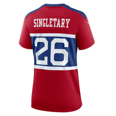 New York Giants Nike Devin Singletary  Women's Alternate Game Jersey