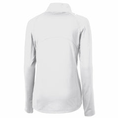 Cleveland Guardians Cutter & Buck Women's Adapt Eco Knit Stretch Recycled Half-Zip DryTec Top | MLB For sale