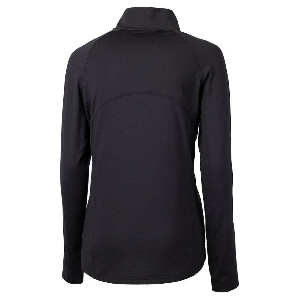 Los Angeles Dodgers Cutter & Buck Women's Adapt Eco Knit Stretch Recycled Half-Zip DryTec Top | MLB For sale