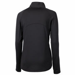 Cleveland Guardians Cutter & Buck Women's Adapt Eco Knit Stretch Recycled Half-Zip DryTec Top | MLB Sale