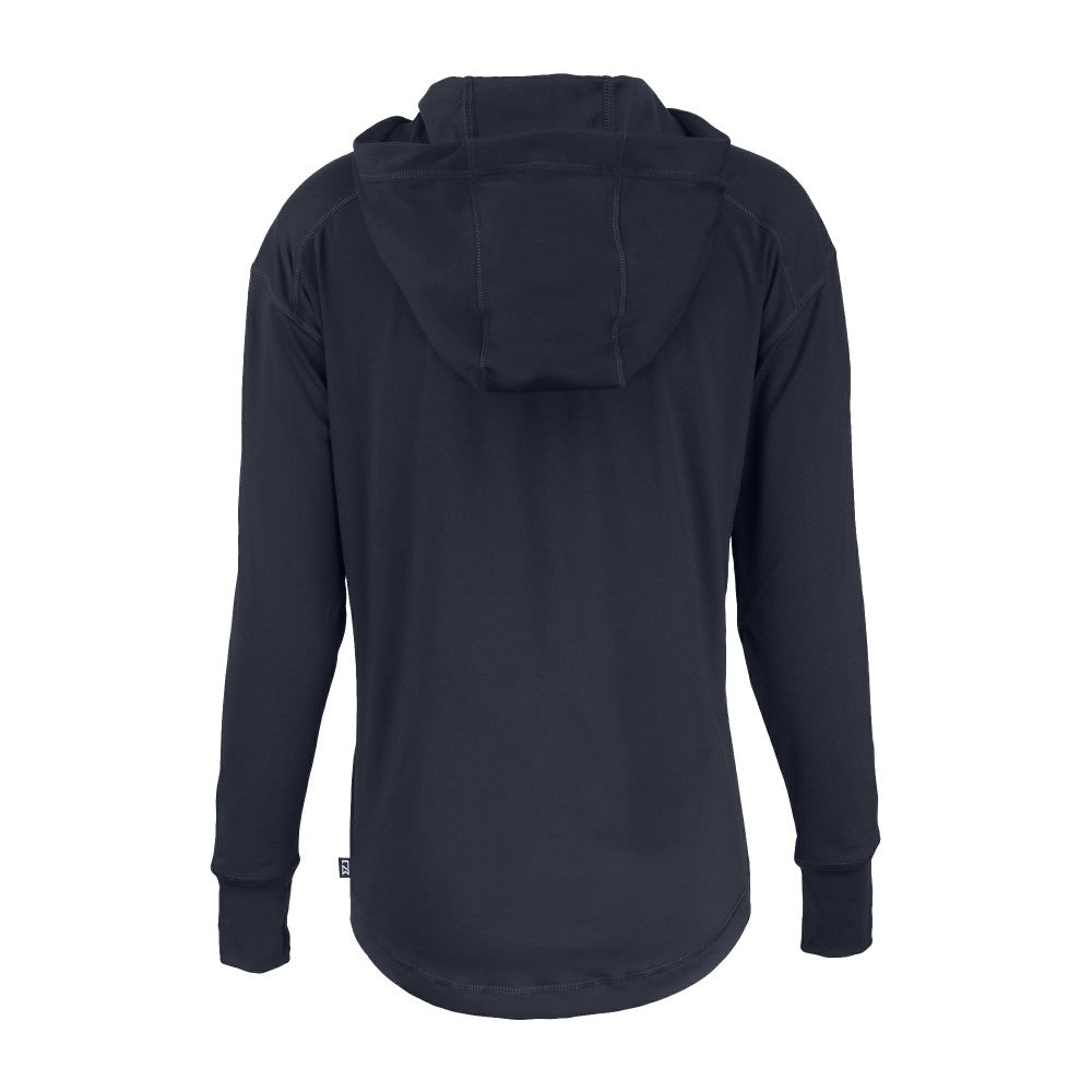 New York Mets Cutter & Buck Women's Daybreak Eco Recycled Half-Zip Hoodie | MLB Online