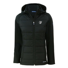Baltimore Orioles Cutter & Buck Women's Evoke Hybrid Eco Softshell Recycled Full-Zip Hooded Jacket | MLB On Sale