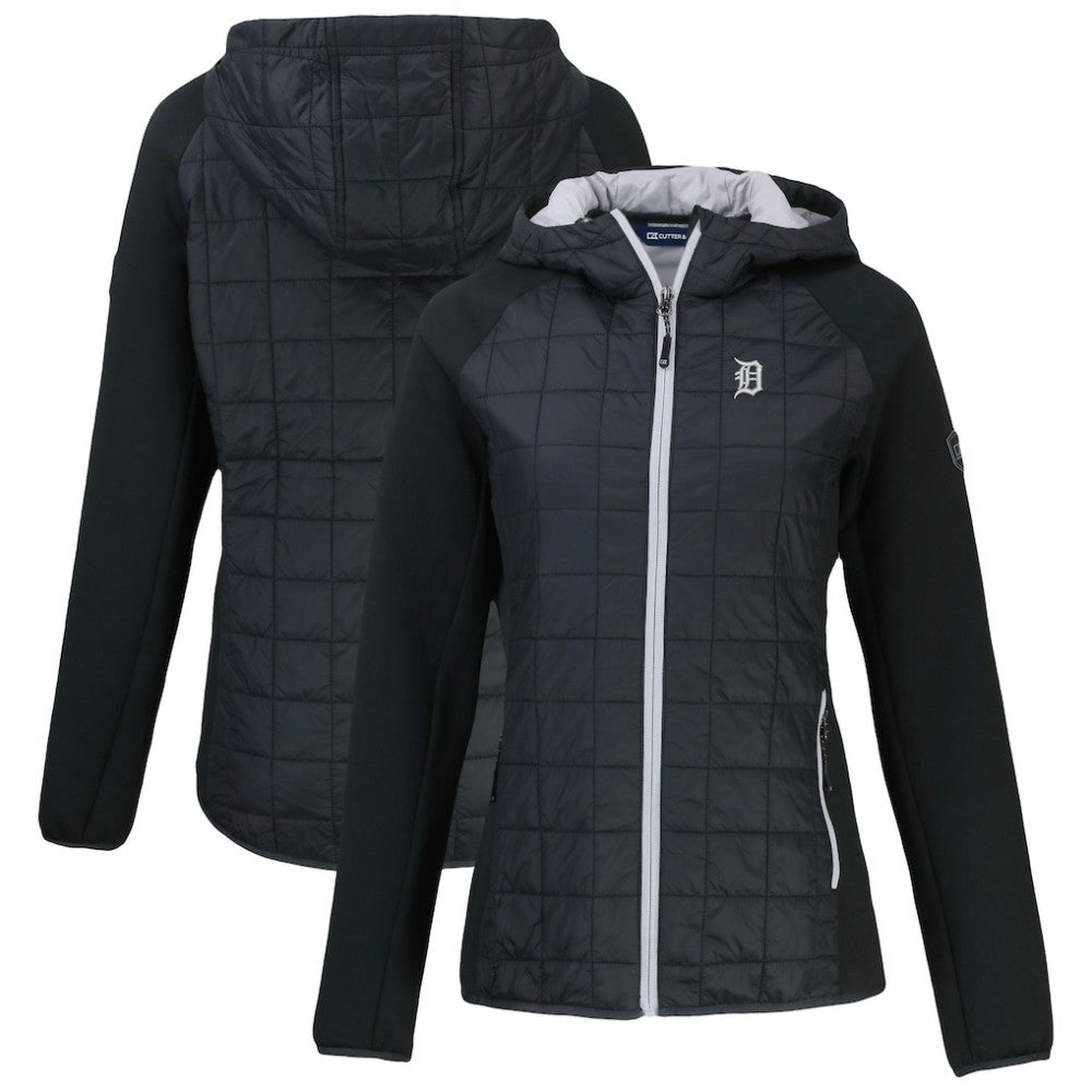 Detroit Tigers Cutter & Buck Women's Rainier Primaloft Eco Full-Zip Hybrid Jacket | MLB Near me