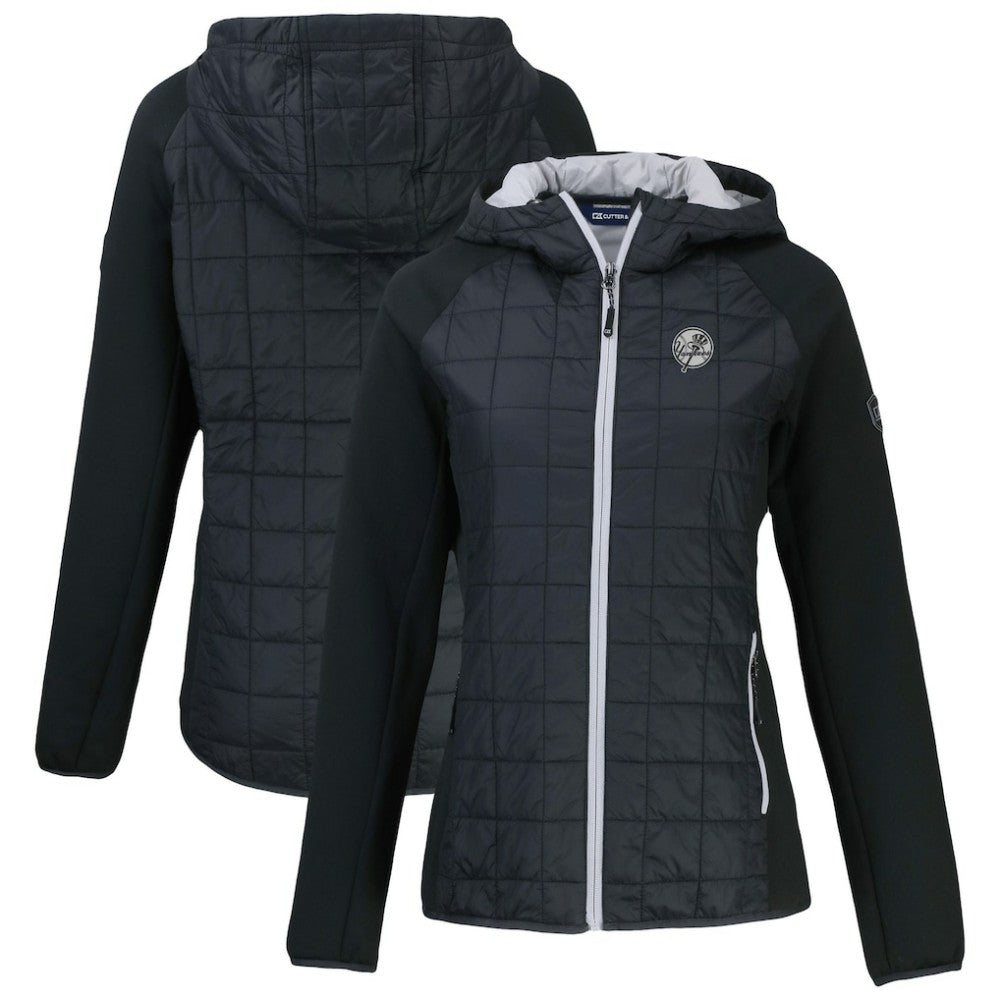 New York Yankees Cutter & Buck Women's Rainier Primaloft Eco Full-Zip Hybrid Jacket | MLB Near me