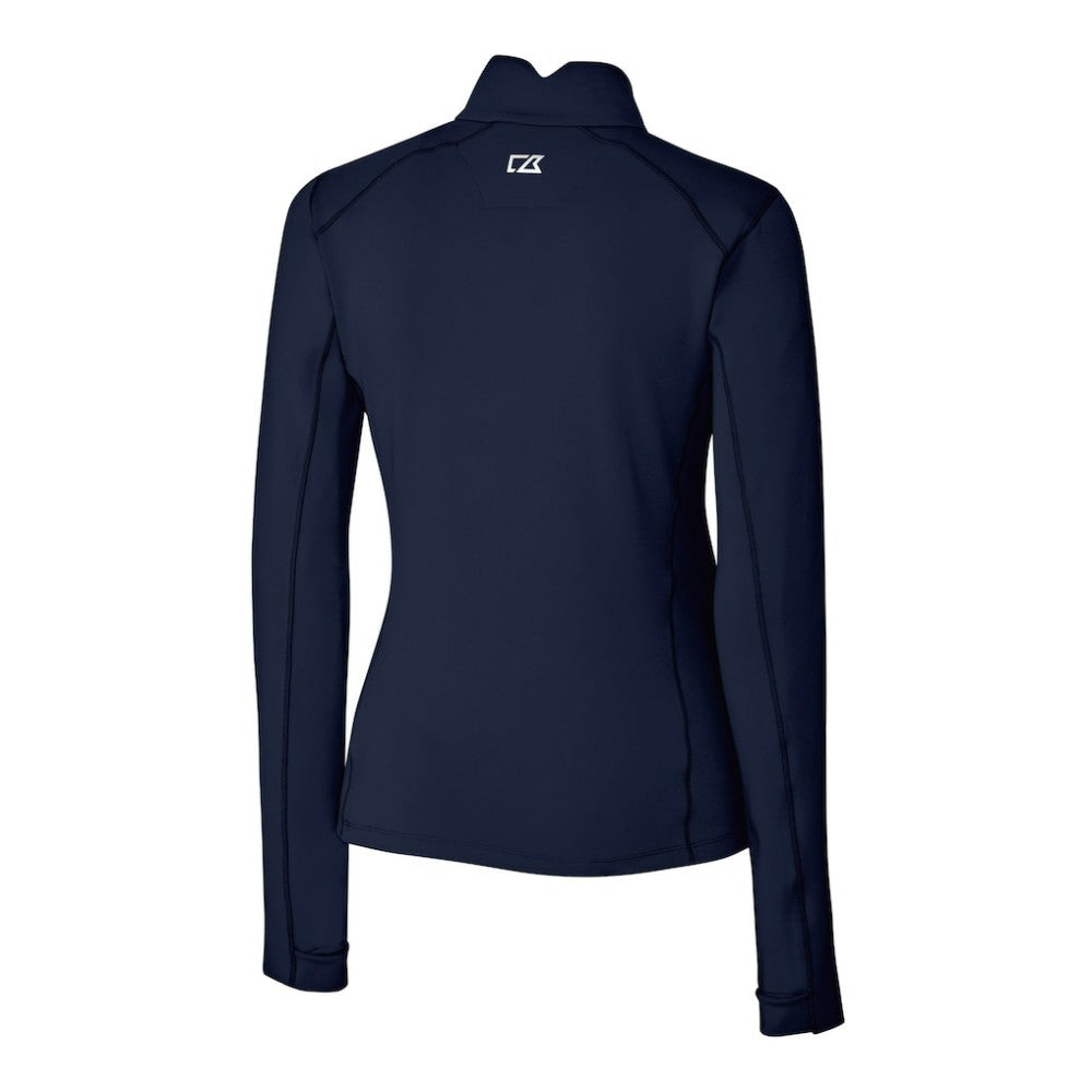Detroit Tigers Cutter & Buck Women's Traverse Stretch Quarter-Zip Pullover Top | MLB Shop