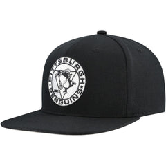 Pittsburgh Penguins Mitchell & Ness Team Snapback Hat Sale
