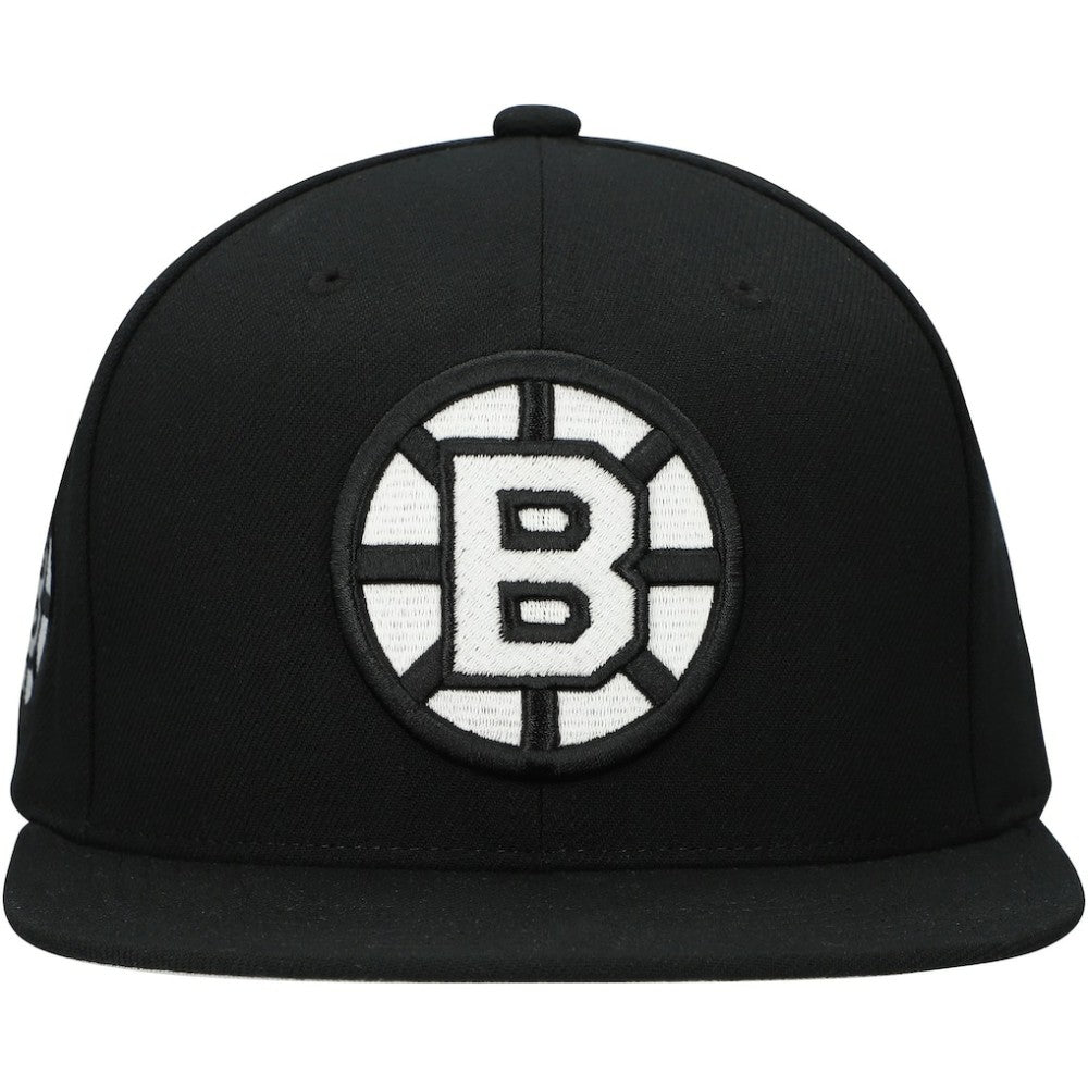 Boston Bruins Mitchell & Ness Team Snapback Hat For Sale