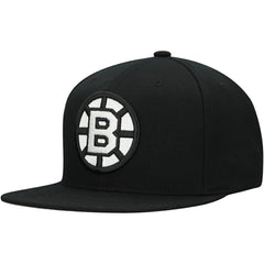 Boston Bruins Mitchell & Ness Team Snapback Hat For Sale