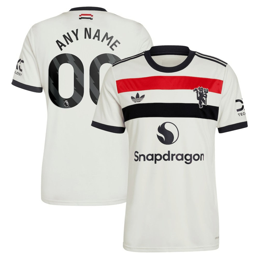 Manchester United Originals 2024/25 Third Custom Replica Jersey Cream - Adidas
