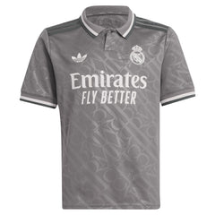 Real Madrid Originals Youth 2024/25 Third Replica Custom Jersey Charcoal - Adidas
