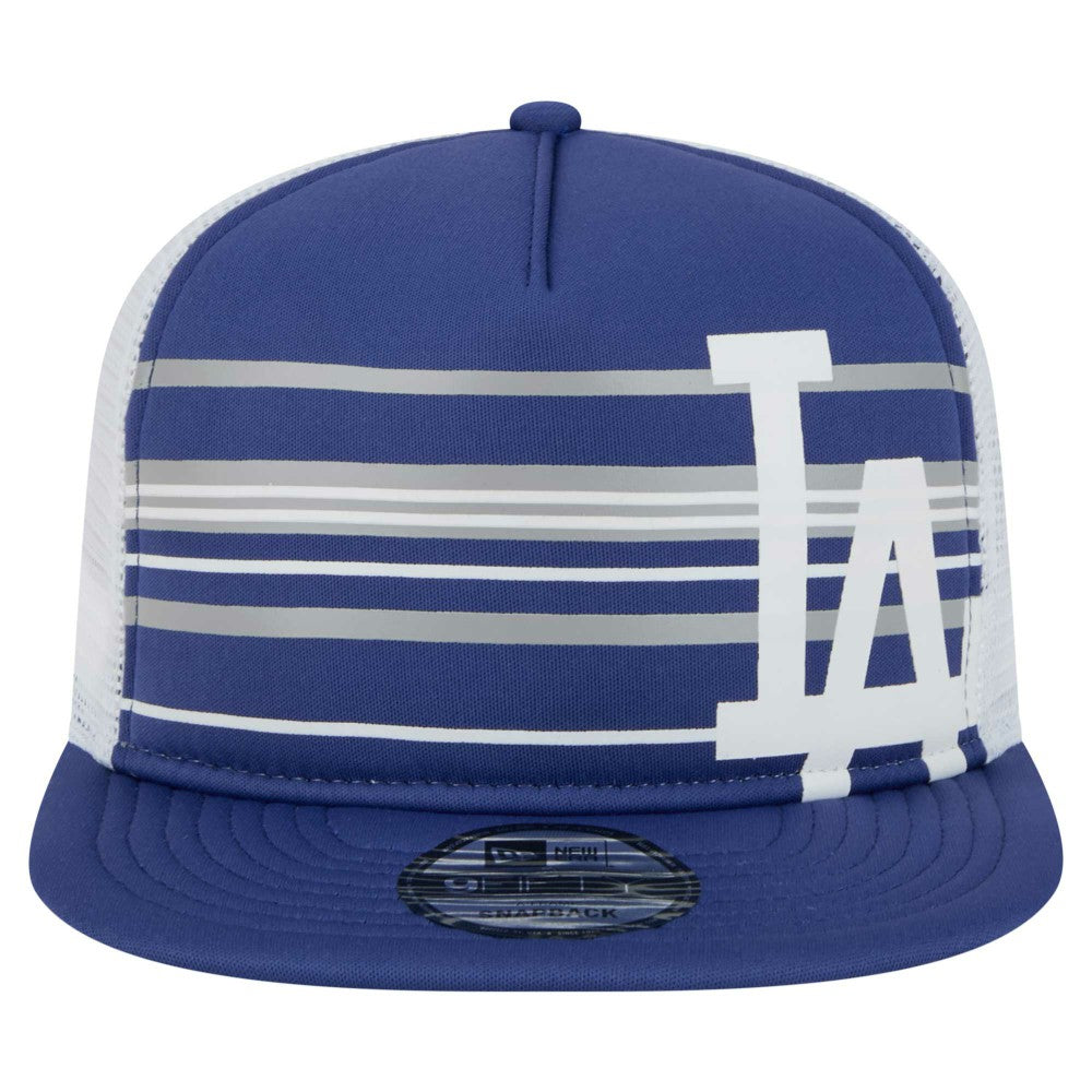 Los Angeles Dodgers New Era 9FIFTY A-Frame Trucker Snapback Hat | MLB On Sale