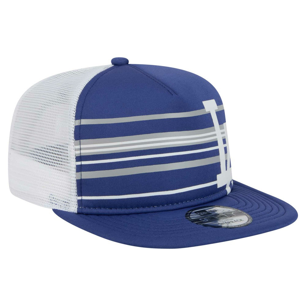 Los Angeles Dodgers New Era 9FIFTY A-Frame Trucker Snapback Hat | MLB On Sale