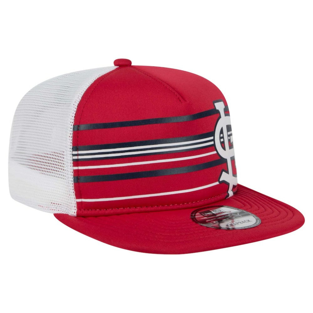 St. Louis Cardinals New Era 9FIFTY A-Frame Trucker Snapback Hat | MLB Discount