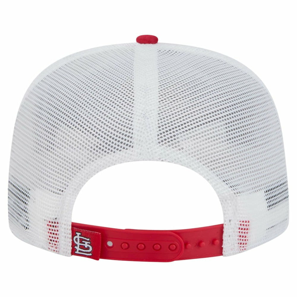 St. Louis Cardinals New Era 9FIFTY A-Frame Trucker Snapback Hat | MLB Discount
