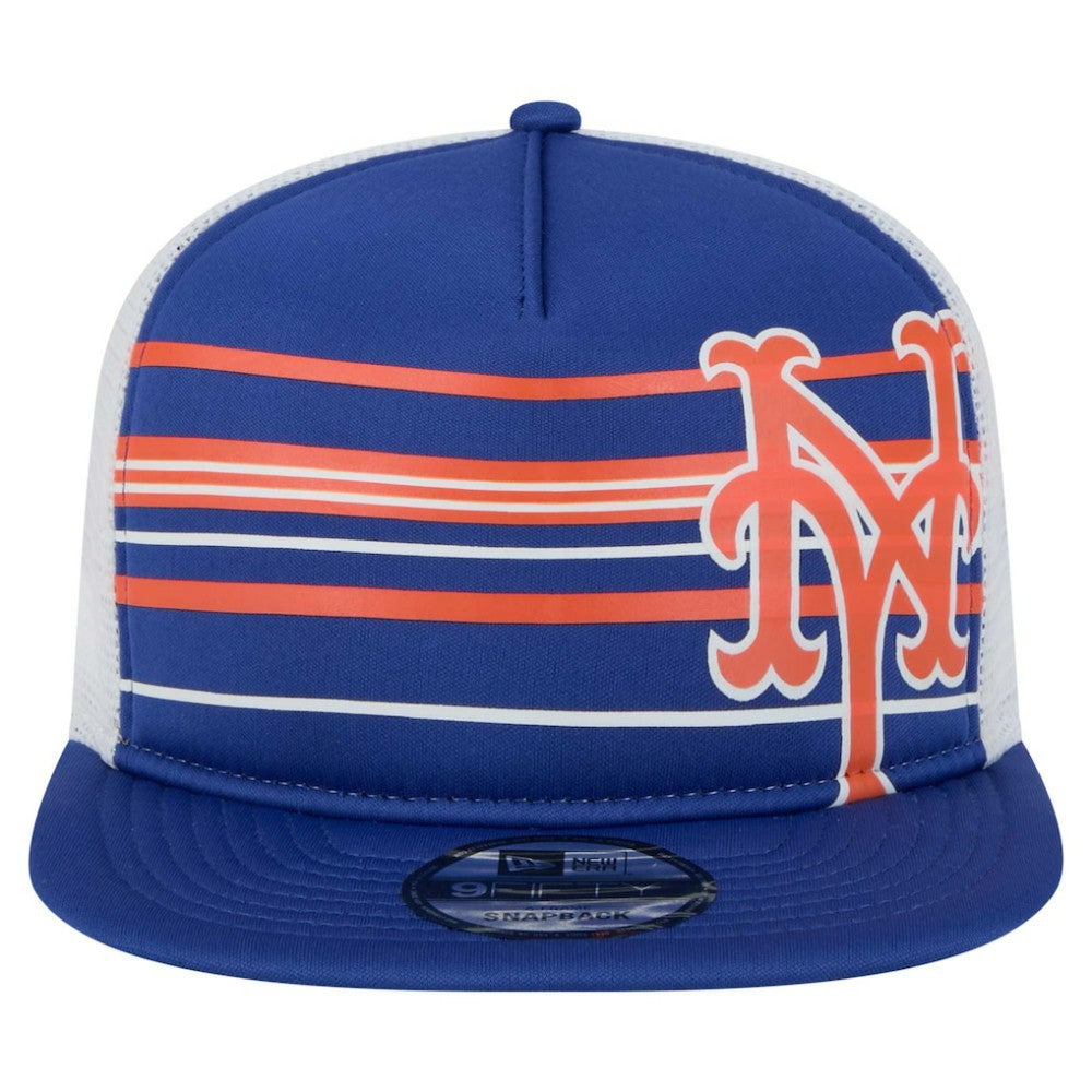 New York Mets New Era 9FIFTY A-Frame Trucker Snapback Hat | MLB Outlet