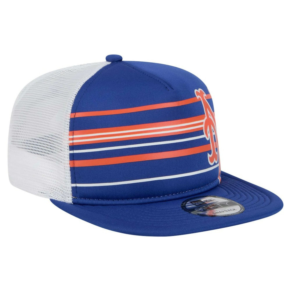 New York Mets New Era 9FIFTY A-Frame Trucker Snapback Hat | MLB Outlet