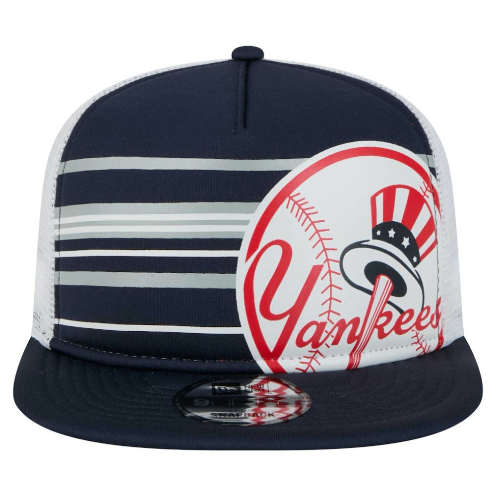 New York Yankees New Era 9FIFTY A-Frame Trucker Snapback Hat | MLB Sale
