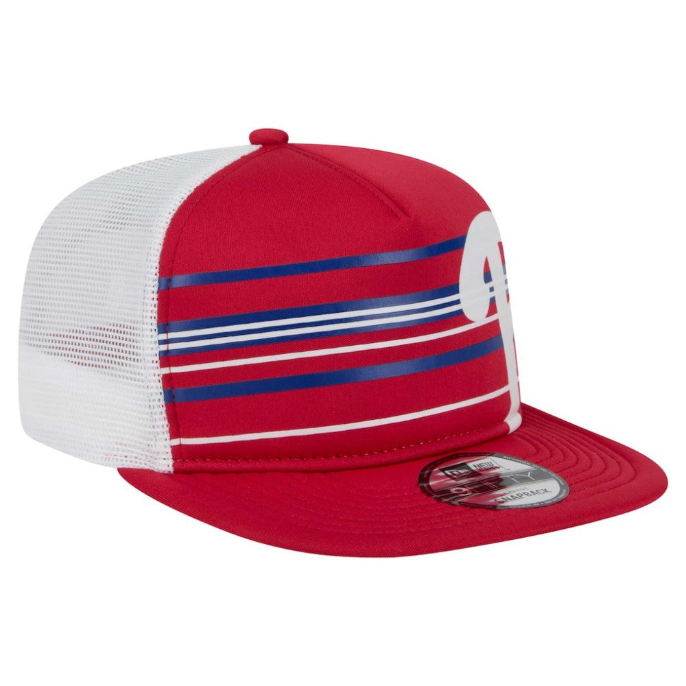 Philadelphia Phillies New Era 9FIFTY A-Frame Trucker Snapback Hat | MLB For sale