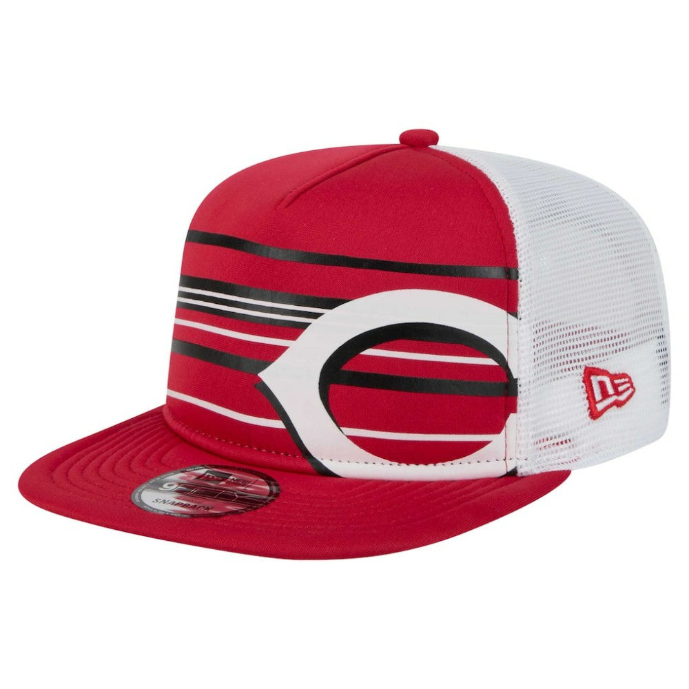 Cincinnati Reds New Era 9FIFTY A-Frame Trucker Snapback Hat | MLB New