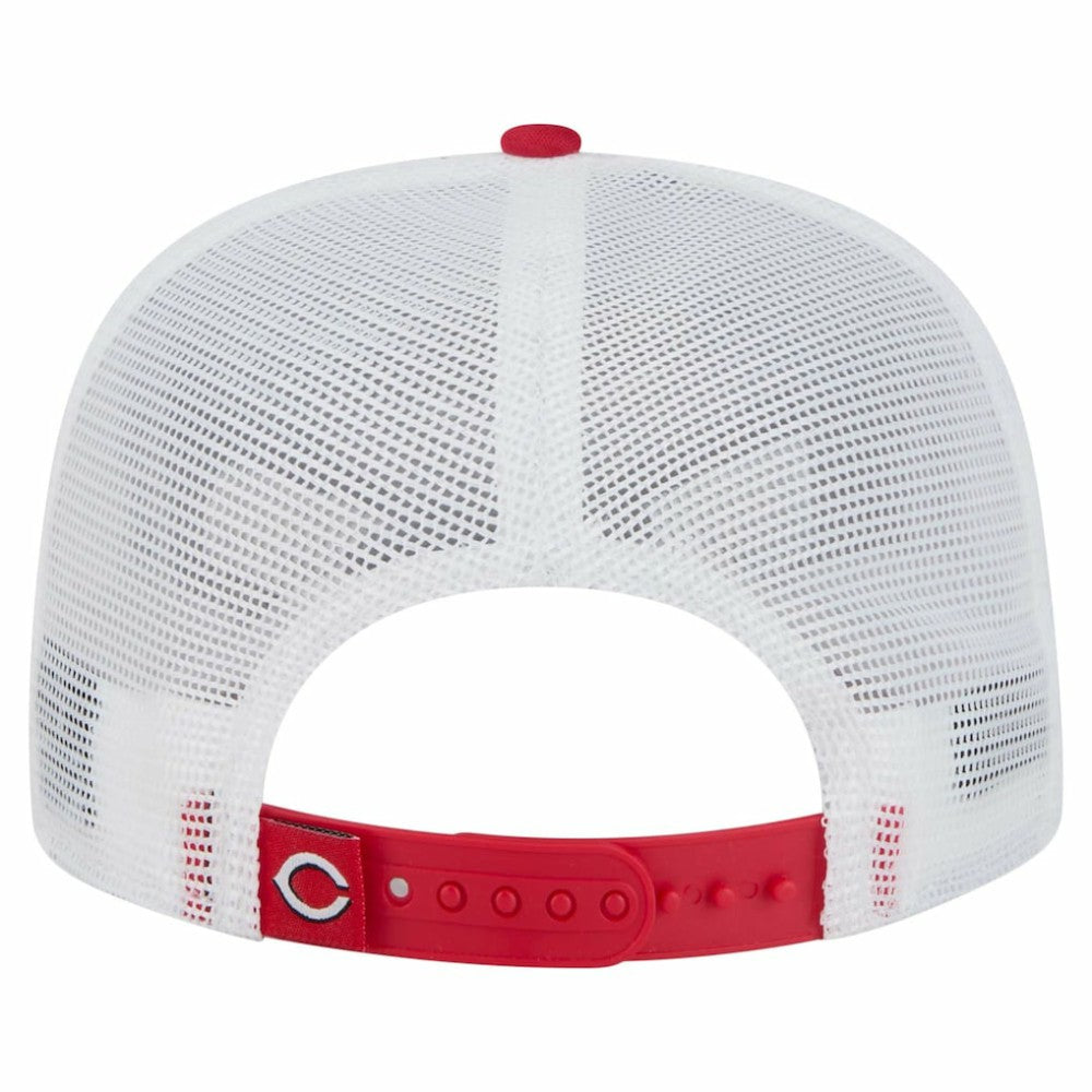Cincinnati Reds New Era 9FIFTY A-Frame Trucker Snapback Hat | MLB New