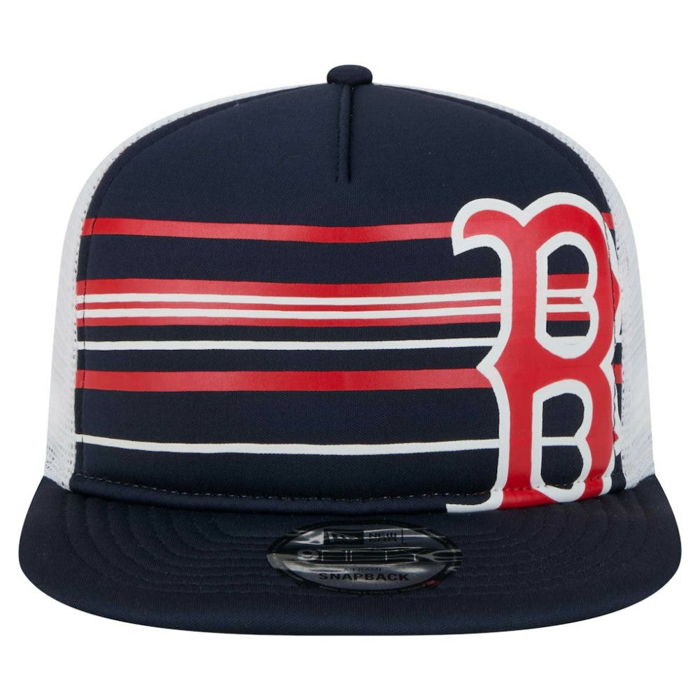 Boston Red Sox New Era 9FIFTY A-Frame Trucker Snapback Hat | MLB Sale