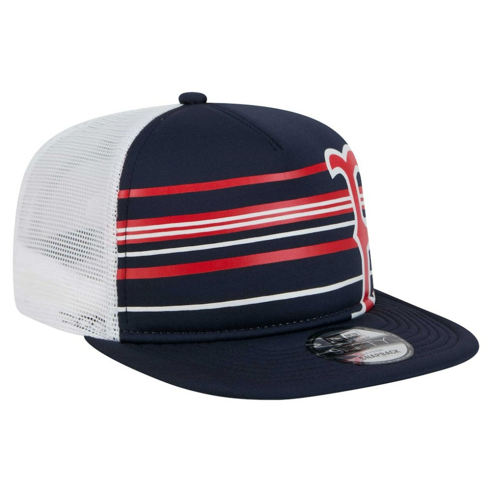 Boston Red Sox New Era 9FIFTY A-Frame Trucker Snapback Hat | MLB Sale