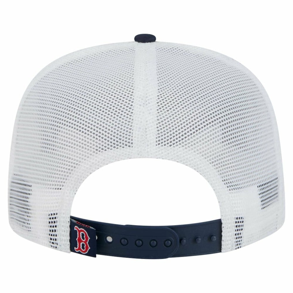Boston Red Sox New Era 9FIFTY A-Frame Trucker Snapback Hat | MLB Sale