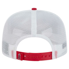 Los Angeles Angels New Era 9FIFTY A-Frame Trucker Snapback Hat | MLB Discount