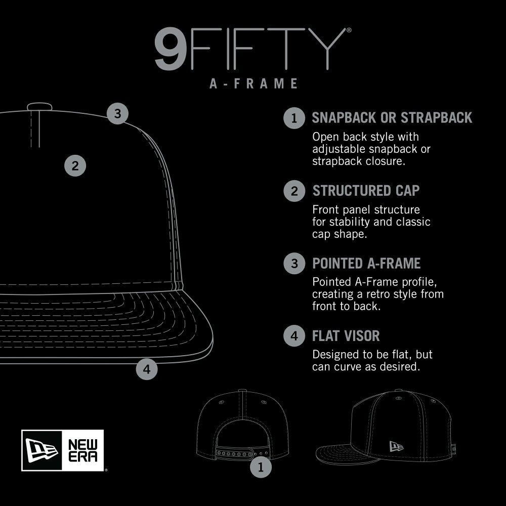 Los Angeles Angels New Era 9FIFTY A-Frame Trucker Snapback Hat | MLB Discount