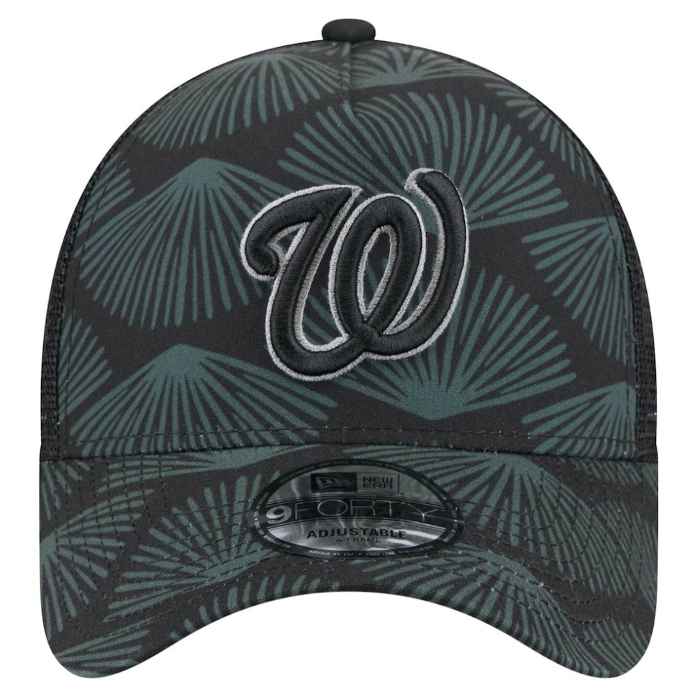Washington Nationals New Era 9FORTY A-Frame Trucker Adjustable Hat | MLB US
