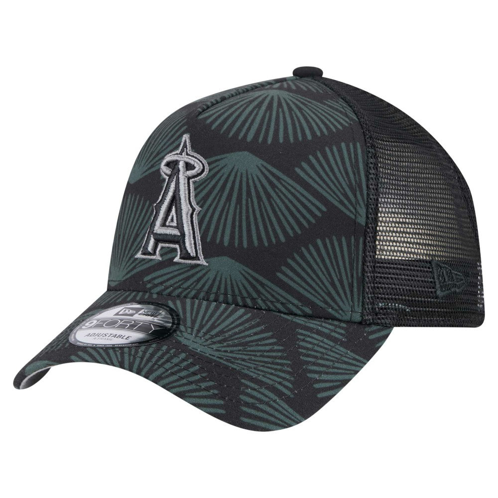 Los Angeles Angels New Era 9FORTY A-Frame Trucker Adjustable Hat | MLB Shop