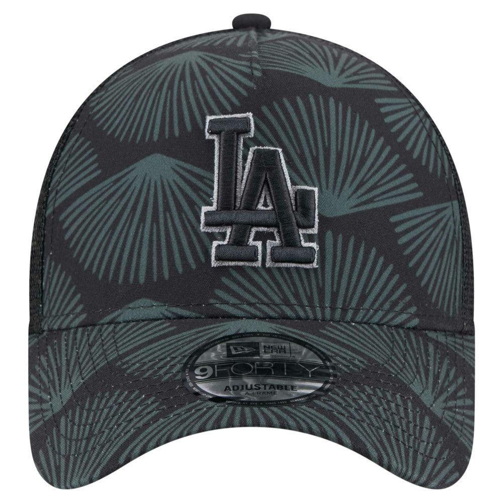Los Angeles Dodgers New Era 9FORTY A-Frame Trucker Adjustable Hat | MLB Outlet