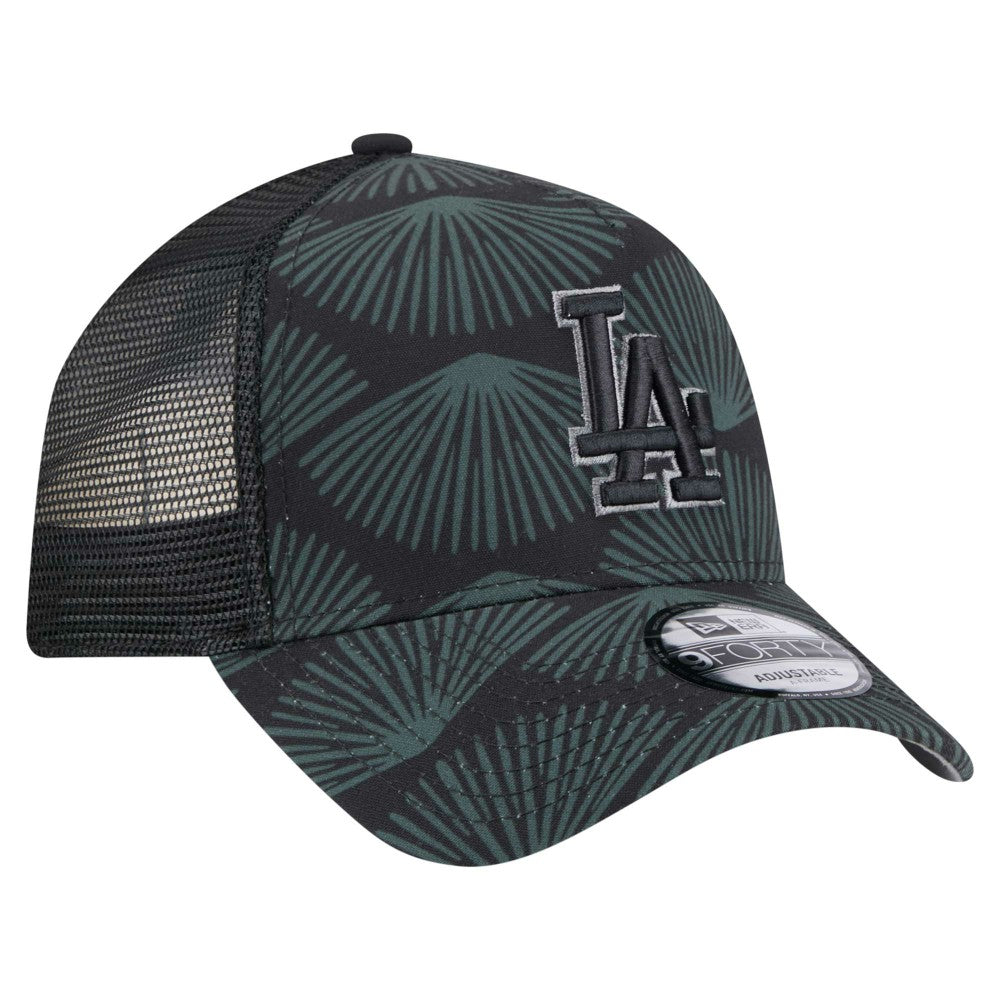 Los Angeles Dodgers New Era 9FORTY A-Frame Trucker Adjustable Hat | MLB Outlet