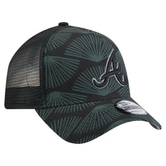 Atlanta Braves New Era 9FORTY A-Frame Trucker Adjustable Hat | MLB Outlet