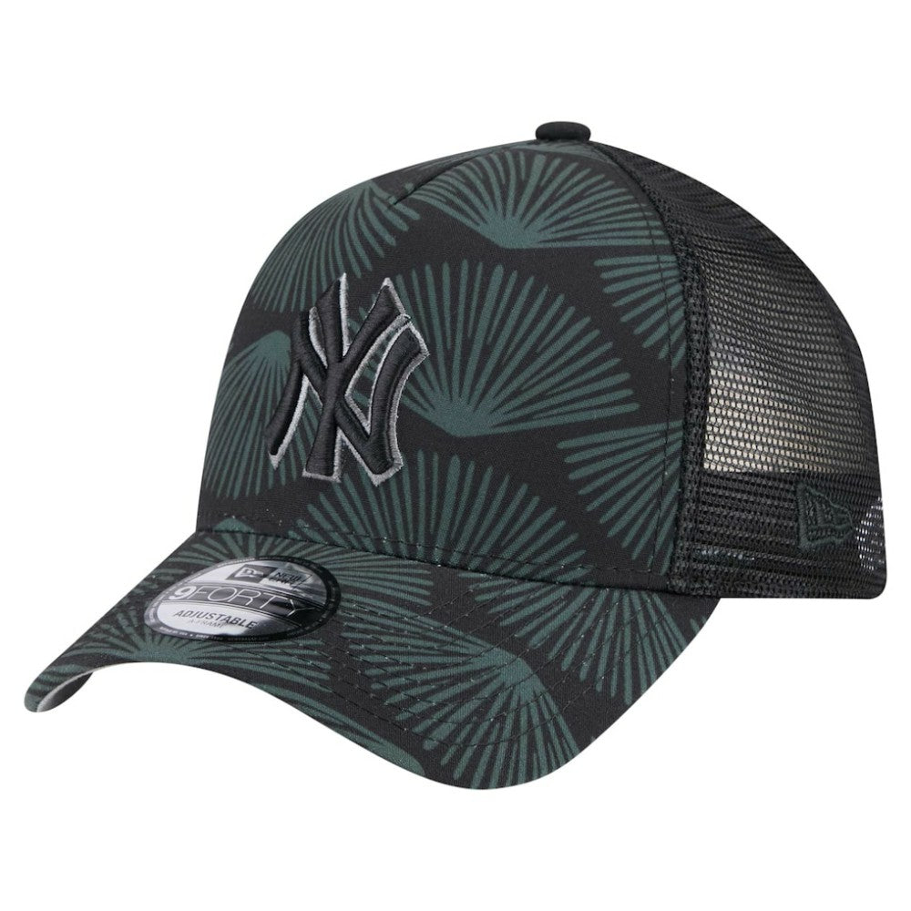 New York Yankees New Era 9FORTY A-Frame Trucker Adjustable Hat | MLB New