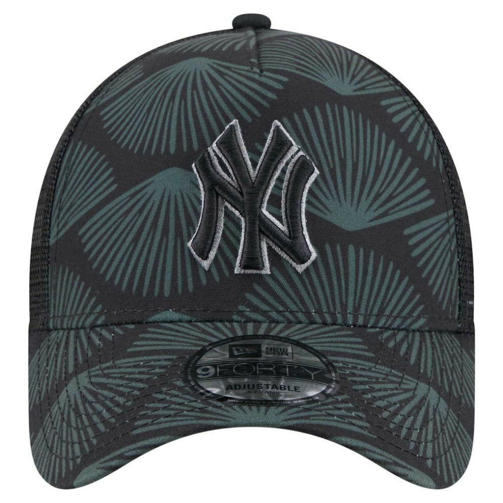 New York Yankees New Era 9FORTY A-Frame Trucker Adjustable Hat | MLB New