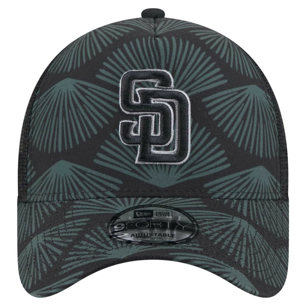San Diego Padres New Era 9FORTY A-Frame Trucker Adjustable Hat | MLB Shop