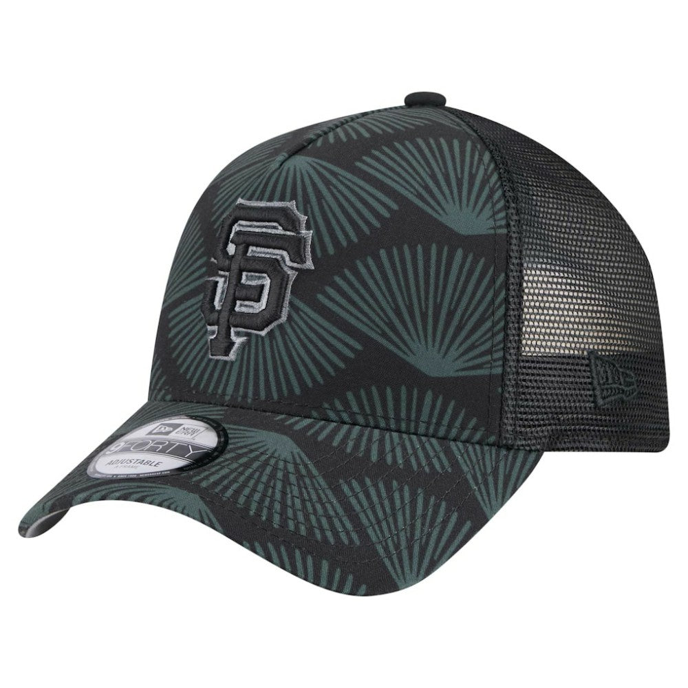 San Francisco Giants New Era 9FORTY A-Frame Trucker Adjustable Hat | MLB Near me