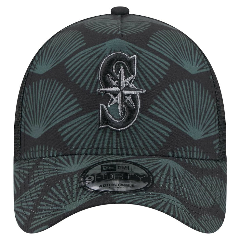 Seattle Mariners New Era 9FORTY A-Frame Trucker Adjustable Hat | MLB Shop