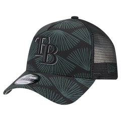 Tampa Bay Rays New Era 9FORTY A-Frame Trucker Adjustable Hat | MLB Outlet